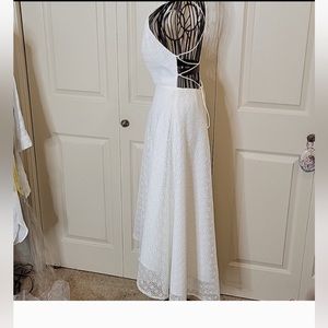 Jenny Yoo collection Penelope white hi/low dress